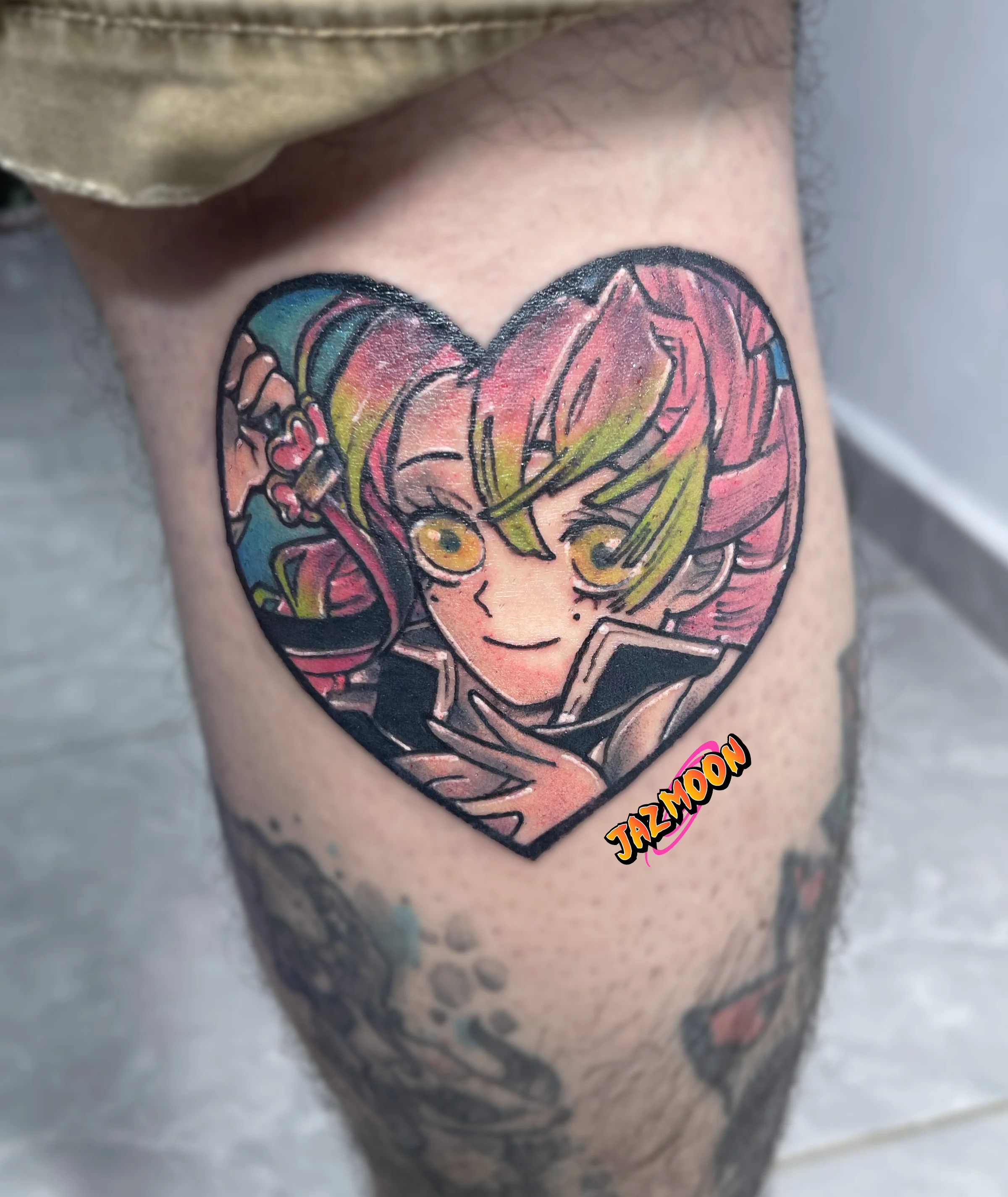 Tatouage Mitsuri en couleur